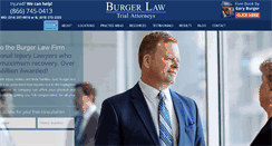 Desktop Screenshot of burgerlaw.com